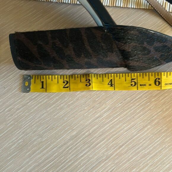 Sam Edelman Women's Yaro Dress Sandal, LEOPARD HAIR LEATHER, size 10, NWOT - Picture 13 of 13